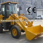 ZL10F Small wheel loader 4x4 transmission with snow bucket,pallet fork