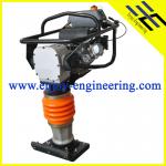 high quality vibrating and tamping rammer with wooden vibrating plate-
