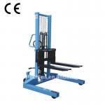 1ton 2tons CE hydraulic wide straddle legs manual stacker