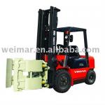 2ton forklift with paper roll clamp
