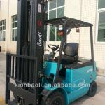 3 ton electric forklift with 3-stage mast