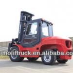 Diesel engine counterbalanced forklift truck