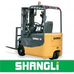 NEW type SHANGLi Three Wheels Electric/ Battery Forklift 1-1.8 T with Italy SME