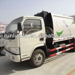 Hot! Dongfeng Furuika 4*2 garbage refuse compactor truck