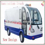 All Closed 8 Electric Dustbin Carrier / Electric Garbage Truck, Rubbish Cleaner Transport