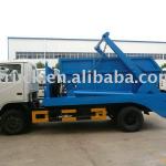 Dongfeng duolika swing arm container garbage truck