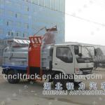 4m3 DongFeng XBW side-loading compression garbage truck