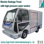 Electric high pressure water cleaning truck, CE approved