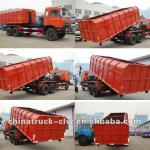 Dongfeng 6x4 Hook arm garbage truck 18Tons container garbage truck