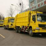 HOWO garbage compactor truck 10m3