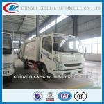 famous brand iveco compactor garbage truck 6cbm for sales