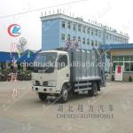 5 m3 Dongfeng mini garbage compactor truck
