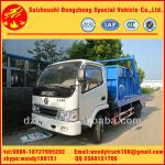 Dongfeng 4*2 swing arm garbage truck for sale