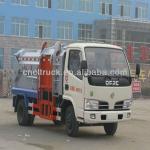 4 m3 Dongfeng XBW side load small compactor truck