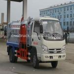 4 m3 Forland side load small garbage truck