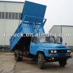 Dongfeng 140 sealed garbage compactor recycling truck