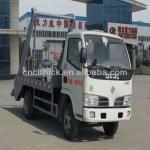 5cbm Dongfeng XBW swing arm garbage truck