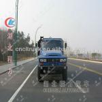 7 m3 Dongfeng 140 side load garbage truck
