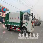 7cbm Dongfeng garbage compactor truck