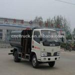 5cbm Dongfeng side load garbage truck