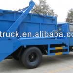 Dongfeng 145 4*2 tipper swing arm garbage truck for sale