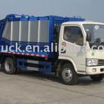Mini garbage compactor truck on sale