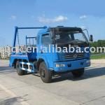 Blue HLQ5106ZBSE Skip container Garbage Truck 5T
