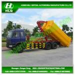 Dongfeng 6x4 Arm Roll Garbage Truck, Hook lift 15~20 m3 Garbage Container