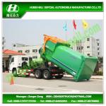 Mobile Garbage Station with 6x4 Hook lift refuse truck