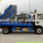 4000L Dongfeng swing arm garbage truck skip loader garbage truck refuse collection vehicle bin lorry