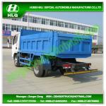 3000~5000 kg RHD Dongfeng 4X2 Dump Garbage Truck