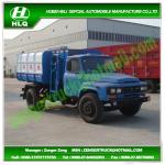 Dongfeng 140 Hang Dustbin Garbage Truck