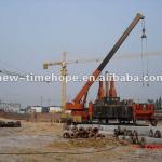 Construction machine pile driver