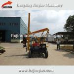 About pile foundation piling and extracting machine