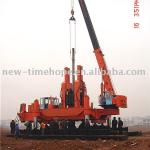 Driving pile machine