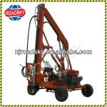 Road Guardrail Hydraulic Truck Mounted Pile Driver