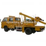 Highway Guardrail Hydraulic Truck Mounted Pile Driver