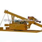 Highway Guardrail Excavator Mounted Pile Driver