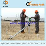 WBQ HD-05 spiral piling machine for constructions, solar power system etc.