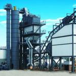 340t/h Rated production capacity of asphalt concrete mixing plant