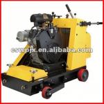 Self propelled road line remover