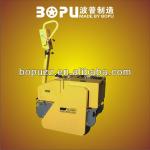 Vibrating roller with double drum