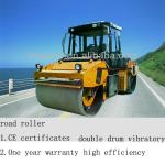 Hydraulic double drum vibratory road roller for sale