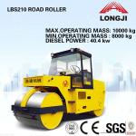Static tandem roller LBS210 double drum static road roller (Operating mass:25000kg, Engine power: 85kw)
