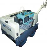 WKR650 Double Drum Walk Behind Hydraulic Pump Vibratory Roller with water-cooled diesel engine