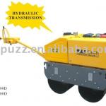 Bomag style double drum walk-behind hydraulic transmission vibration road roller RL600D with CE