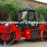 8 ton to 14 ton hydraulic double drum double drive vibratory road roller (CUMMINS engine)