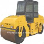 HYC6D 6t double drum vibratory road roller and oscilating roller