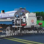 intelligent bitumen road spraying machine