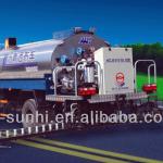 automatic tar road distribution truck